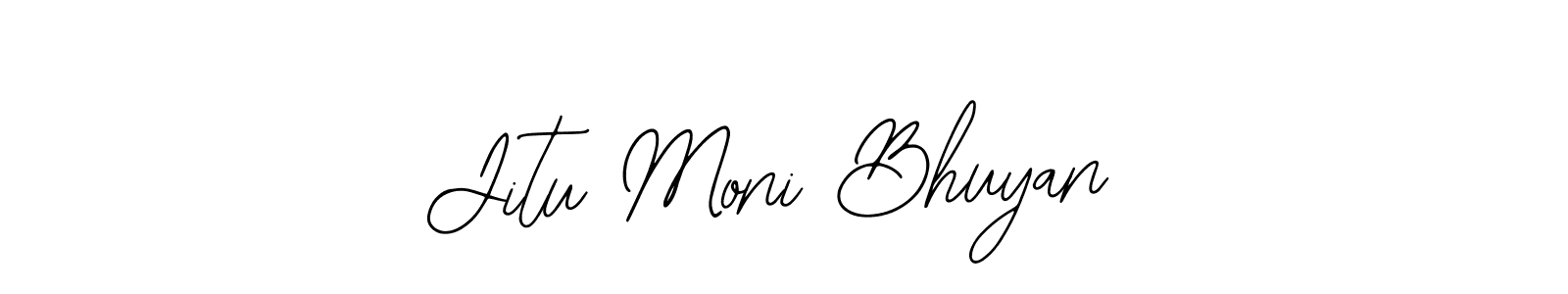 The best way (Bearetta-2O07w) to make a short signature is to pick only two or three words in your name. The name Jitu Moni Bhuyan include a total of six letters. For converting this name. Jitu Moni Bhuyan signature style 12 images and pictures png