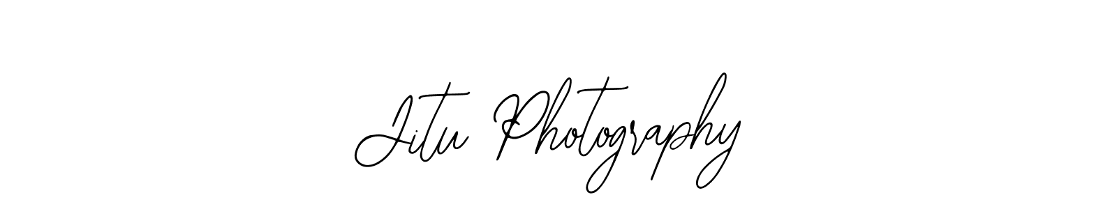 How to make Jitu Photography signature? Bearetta-2O07w is a professional autograph style. Create handwritten signature for Jitu Photography name. Jitu Photography signature style 12 images and pictures png