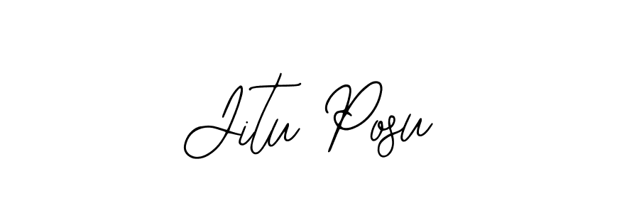 Make a beautiful signature design for name Jitu Posu. With this signature (Bearetta-2O07w) style, you can create a handwritten signature for free. Jitu Posu signature style 12 images and pictures png