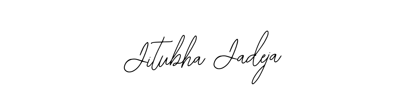 Create a beautiful signature design for name Jitubha Jadeja. With this signature (Bearetta-2O07w) fonts, you can make a handwritten signature for free. Jitubha Jadeja signature style 12 images and pictures png