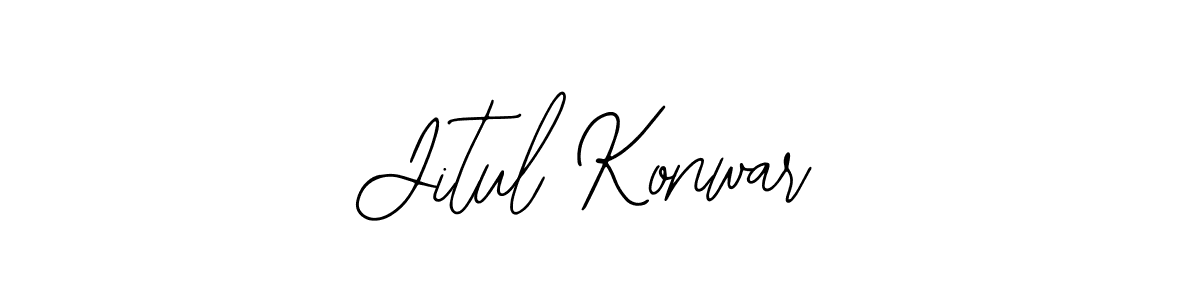 How to make Jitul Konwar signature? Bearetta-2O07w is a professional autograph style. Create handwritten signature for Jitul Konwar name. Jitul Konwar signature style 12 images and pictures png
