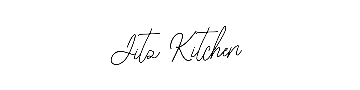Create a beautiful signature design for name Jitz Kitchen. With this signature (Bearetta-2O07w) fonts, you can make a handwritten signature for free. Jitz Kitchen signature style 12 images and pictures png