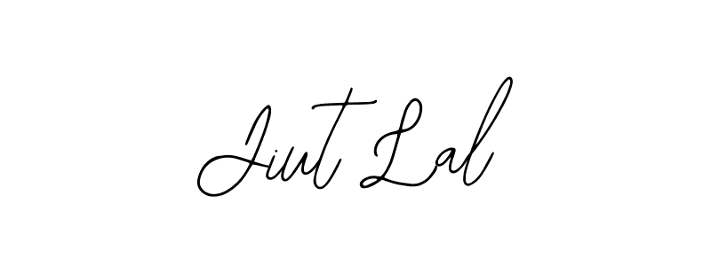 Jiut Lal stylish signature style. Best Handwritten Sign (Bearetta-2O07w) for my name. Handwritten Signature Collection Ideas for my name Jiut Lal. Jiut Lal signature style 12 images and pictures png