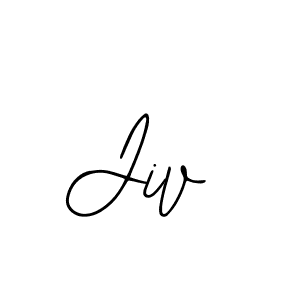 Create a beautiful signature design for name Jiv. With this signature (Bearetta-2O07w) fonts, you can make a handwritten signature for free. Jiv signature style 12 images and pictures png