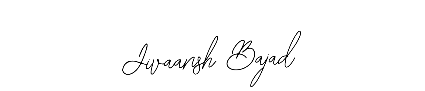 Design your own signature with our free online signature maker. With this signature software, you can create a handwritten (Bearetta-2O07w) signature for name Jivaansh Bajad. Jivaansh Bajad signature style 12 images and pictures png