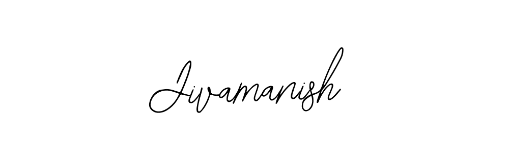 You should practise on your own different ways (Bearetta-2O07w) to write your name (Jivamanish) in signature. don't let someone else do it for you. Jivamanish signature style 12 images and pictures png