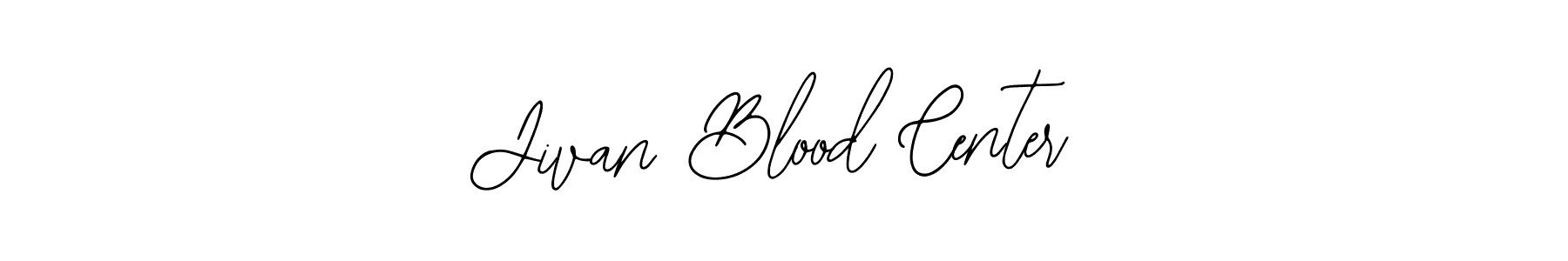 Also we have Jivan Blood Center name is the best signature style. Create professional handwritten signature collection using Bearetta-2O07w autograph style. Jivan Blood Center signature style 12 images and pictures png