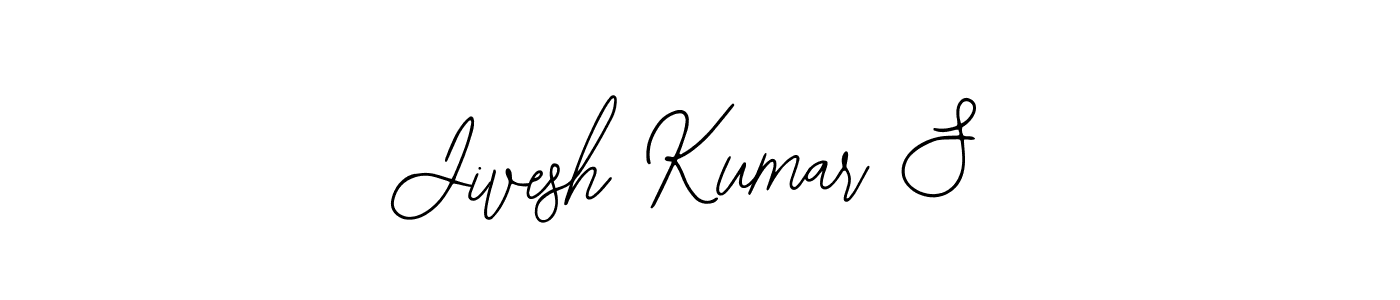 if you are searching for the best signature style for your name Jivesh Kumar S. so please give up your signature search. here we have designed multiple signature styles  using Bearetta-2O07w. Jivesh Kumar S signature style 12 images and pictures png