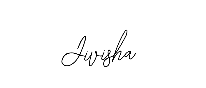 The best way (Bearetta-2O07w) to make a short signature is to pick only two or three words in your name. The name Jivisha include a total of six letters. For converting this name. Jivisha signature style 12 images and pictures png