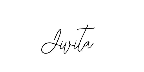 How to Draw Jivita signature style? Bearetta-2O07w is a latest design signature styles for name Jivita. Jivita signature style 12 images and pictures png