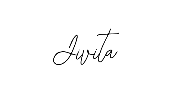 How to Draw Jivita signature style? Bearetta-2O07w is a latest design signature styles for name Jivita. Jivita signature style 12 images and pictures png