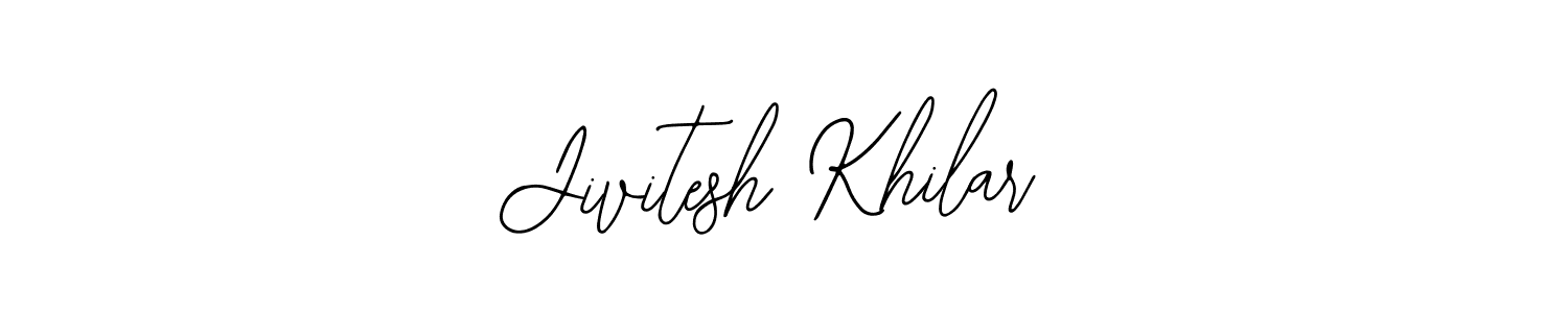 Make a short Jivitesh Khilar signature style. Manage your documents anywhere anytime using Bearetta-2O07w. Create and add eSignatures, submit forms, share and send files easily. Jivitesh Khilar signature style 12 images and pictures png