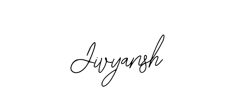 How to make Jivyansh signature? Bearetta-2O07w is a professional autograph style. Create handwritten signature for Jivyansh name. Jivyansh signature style 12 images and pictures png