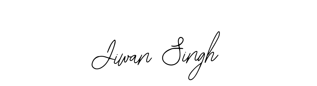 You should practise on your own different ways (Bearetta-2O07w) to write your name (Jiwan Singh) in signature. don't let someone else do it for you. Jiwan Singh signature style 12 images and pictures png
