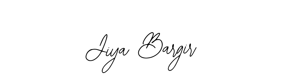 Bearetta-2O07w is a professional signature style that is perfect for those who want to add a touch of class to their signature. It is also a great choice for those who want to make their signature more unique. Get Jiya Bargir name to fancy signature for free. Jiya Bargir signature style 12 images and pictures png