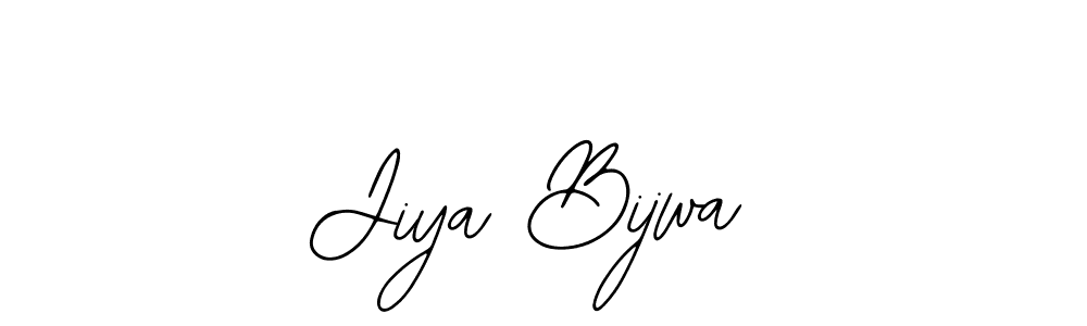 How to make Jiya Bijwa signature? Bearetta-2O07w is a professional autograph style. Create handwritten signature for Jiya Bijwa name. Jiya Bijwa signature style 12 images and pictures png