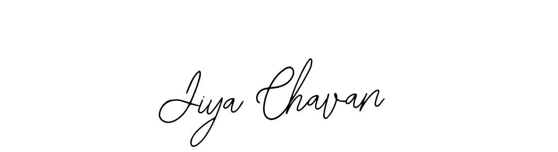 Use a signature maker to create a handwritten signature online. With this signature software, you can design (Bearetta-2O07w) your own signature for name Jiya Chavan. Jiya Chavan signature style 12 images and pictures png