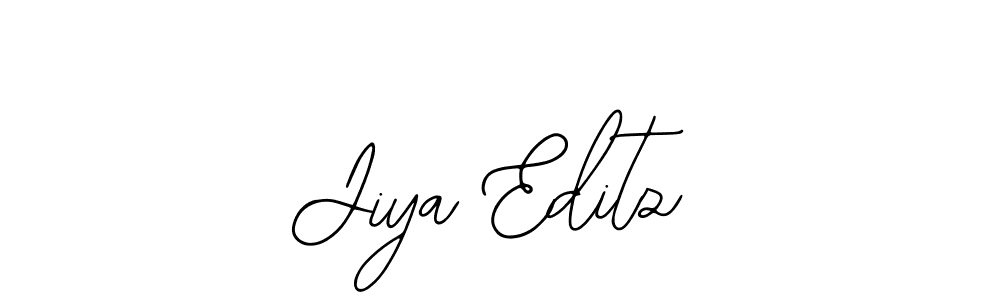Best and Professional Signature Style for Jiya Editz. Bearetta-2O07w Best Signature Style Collection. Jiya Editz signature style 12 images and pictures png