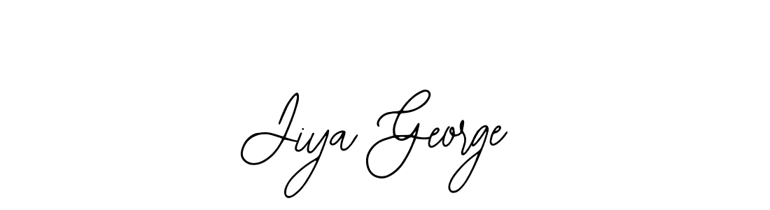 Design your own signature with our free online signature maker. With this signature software, you can create a handwritten (Bearetta-2O07w) signature for name Jiya George. Jiya George signature style 12 images and pictures png