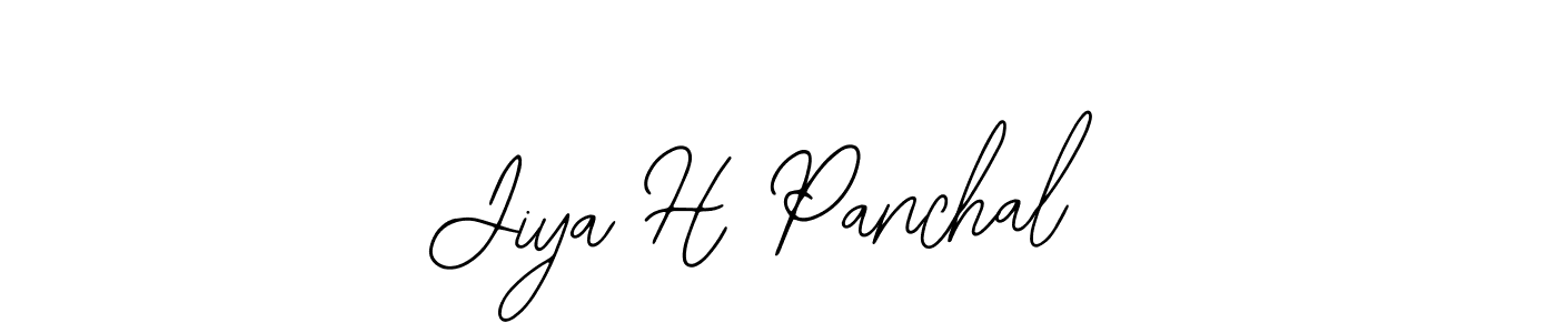 if you are searching for the best signature style for your name Jiya H Panchal. so please give up your signature search. here we have designed multiple signature styles  using Bearetta-2O07w. Jiya H Panchal signature style 12 images and pictures png