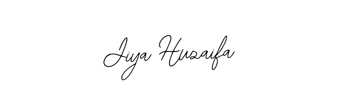 How to make Jiya Huzaifa signature? Bearetta-2O07w is a professional autograph style. Create handwritten signature for Jiya Huzaifa name. Jiya Huzaifa signature style 12 images and pictures png