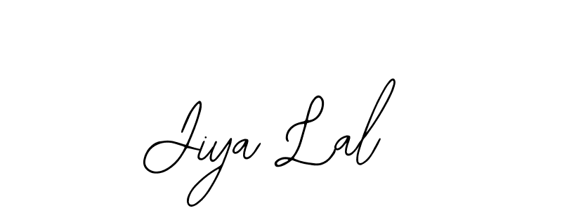 How to Draw Jiya Lal signature style? Bearetta-2O07w is a latest design signature styles for name Jiya Lal. Jiya Lal signature style 12 images and pictures png