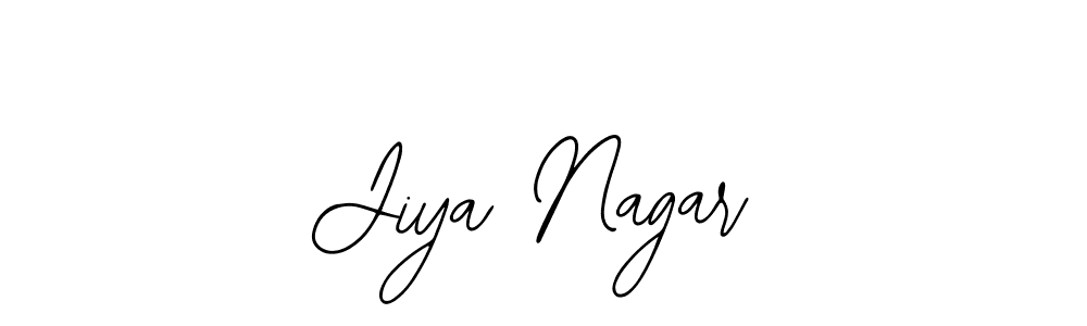 Make a beautiful signature design for name Jiya Nagar. With this signature (Bearetta-2O07w) style, you can create a handwritten signature for free. Jiya Nagar signature style 12 images and pictures png