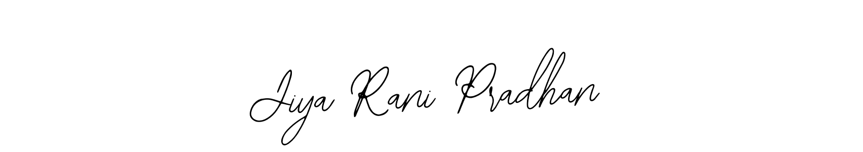 Use a signature maker to create a handwritten signature online. With this signature software, you can design (Bearetta-2O07w) your own signature for name Jiya Rani Pradhan. Jiya Rani Pradhan signature style 12 images and pictures png