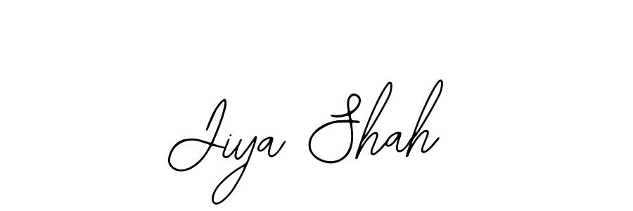 Similarly Bearetta-2O07w is the best handwritten signature design. Signature creator online .You can use it as an online autograph creator for name Jiya Shah. Jiya Shah signature style 12 images and pictures png