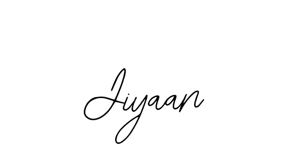 How to make Jiyaan name signature. Use Bearetta-2O07w style for creating short signs online. This is the latest handwritten sign. Jiyaan signature style 12 images and pictures png