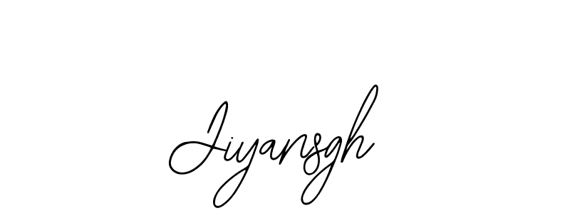 How to Draw Jiyansgh signature style? Bearetta-2O07w is a latest design signature styles for name Jiyansgh. Jiyansgh signature style 12 images and pictures png