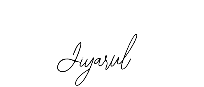 Design your own signature with our free online signature maker. With this signature software, you can create a handwritten (Bearetta-2O07w) signature for name Jiyarul. Jiyarul signature style 12 images and pictures png