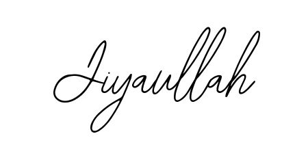 An effortless, minimalist signature concept for Jiyaullah using Bearetta-2O07w design. Clean lines that look great on any document. Jiyaullah signature style 12 images and pictures png