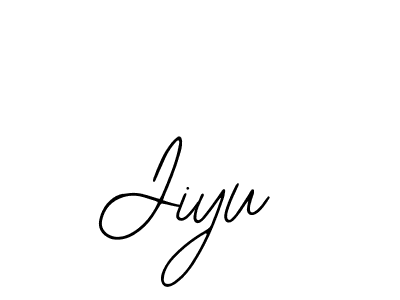 Make a beautiful signature design for name Jiyu. With this signature (Bearetta-2O07w) style, you can create a handwritten signature for free. Jiyu signature style 12 images and pictures png