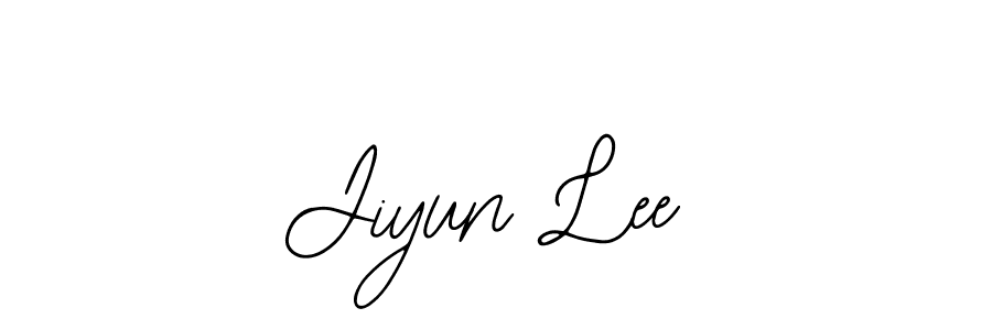 Make a beautiful signature design for name Jiyun Lee. Use this online signature maker to create a handwritten signature for free. Jiyun Lee signature style 12 images and pictures png