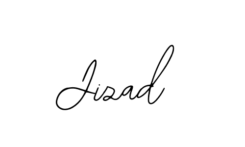 You should practise on your own different ways (Bearetta-2O07w) to write your name (Jizad) in signature. don't let someone else do it for you. Jizad signature style 12 images and pictures png