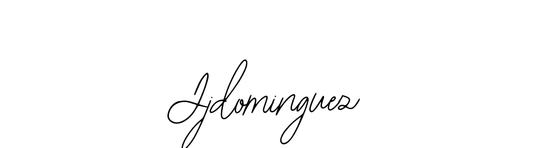 How to make Jjdominguez name signature. Use Bearetta-2O07w style for creating short signs online. This is the latest handwritten sign. Jjdominguez signature style 12 images and pictures png