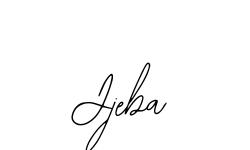 The best way (Bearetta-2O07w) to make a short signature is to pick only two or three words in your name. The name Jjeba include a total of six letters. For converting this name. Jjeba signature style 12 images and pictures png