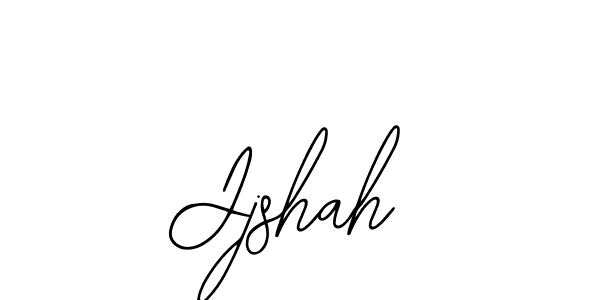 Design your own signature with our free online signature maker. With this signature software, you can create a handwritten (Bearetta-2O07w) signature for name Jjshah. Jjshah signature style 12 images and pictures png