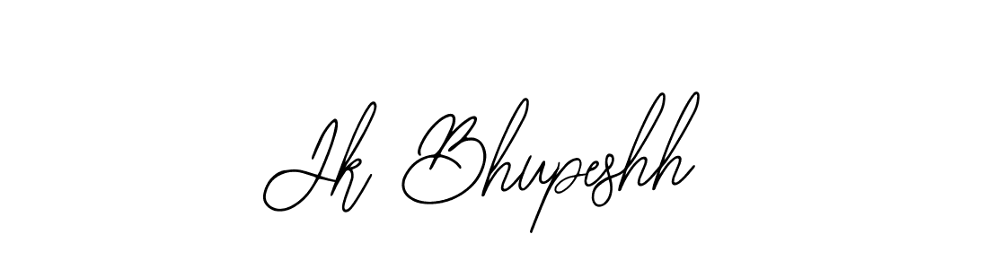 How to make Jk Bhupeshh name signature. Use Bearetta-2O07w style for creating short signs online. This is the latest handwritten sign. Jk Bhupeshh signature style 12 images and pictures png