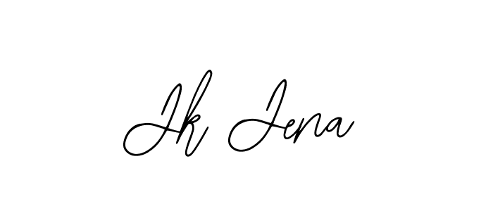 The best way (Bearetta-2O07w) to make a short signature is to pick only two or three words in your name. The name Jk Jena include a total of six letters. For converting this name. Jk Jena signature style 12 images and pictures png