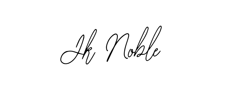 Make a beautiful signature design for name Jk Noble. With this signature (Bearetta-2O07w) style, you can create a handwritten signature for free. Jk Noble signature style 12 images and pictures png