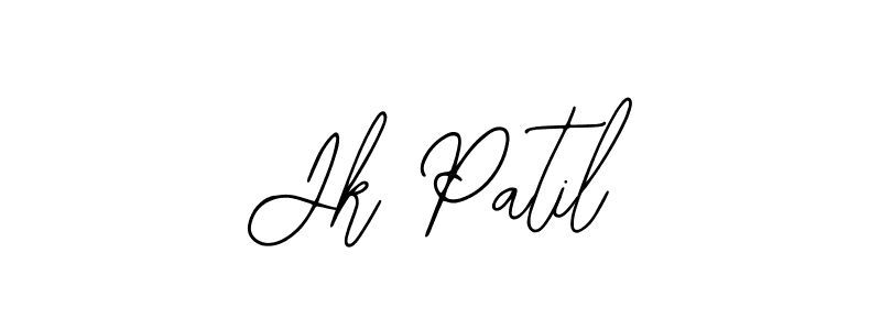 Bearetta-2O07w is a professional signature style that is perfect for those who want to add a touch of class to their signature. It is also a great choice for those who want to make their signature more unique. Get Jk Patil name to fancy signature for free. Jk Patil signature style 12 images and pictures png