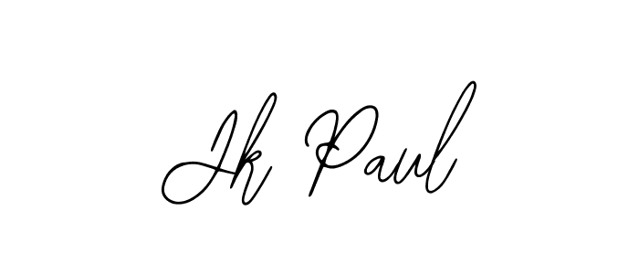Jk Paul stylish signature style. Best Handwritten Sign (Bearetta-2O07w) for my name. Handwritten Signature Collection Ideas for my name Jk Paul. Jk Paul signature style 12 images and pictures png