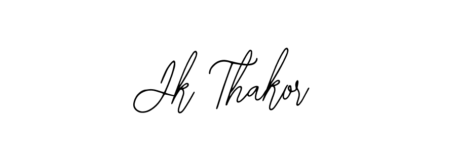 How to make Jk Thakor signature? Bearetta-2O07w is a professional autograph style. Create handwritten signature for Jk Thakor name. Jk Thakor signature style 12 images and pictures png