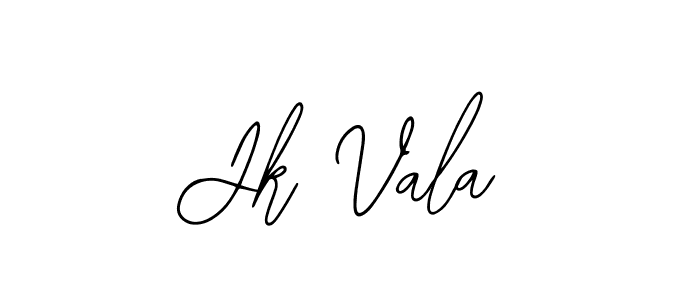 Design your own signature with our free online signature maker. With this signature software, you can create a handwritten (Bearetta-2O07w) signature for name Jk Vala. Jk Vala signature style 12 images and pictures png