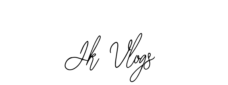 The best way (Bearetta-2O07w) to make a short signature is to pick only two or three words in your name. The name Jk Vlogs include a total of six letters. For converting this name. Jk Vlogs signature style 12 images and pictures png