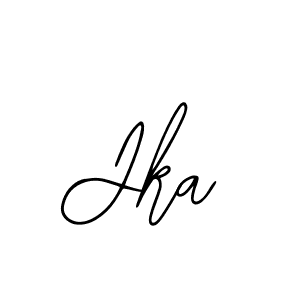 Use a signature maker to create a handwritten signature online. With this signature software, you can design (Bearetta-2O07w) your own signature for name Jka. Jka signature style 12 images and pictures png