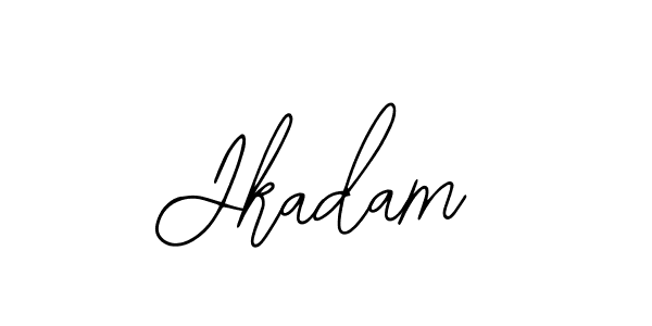 How to make Jkadam name signature. Use Bearetta-2O07w style for creating short signs online. This is the latest handwritten sign. Jkadam signature style 12 images and pictures png