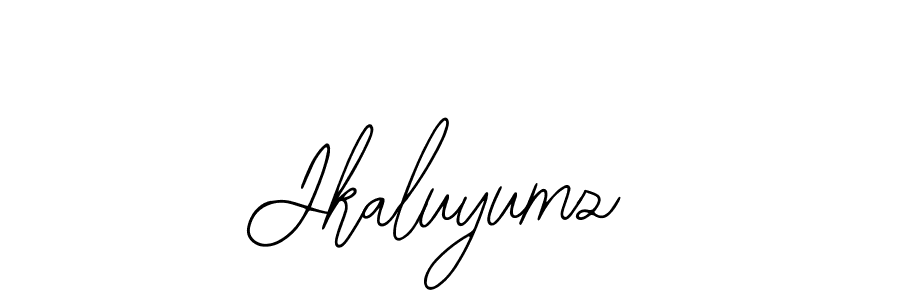 How to Draw Jkaluyumz signature style? Bearetta-2O07w is a latest design signature styles for name Jkaluyumz. Jkaluyumz signature style 12 images and pictures png